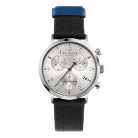 Ted Baker Gents Black Eco-Leather Strap Watch (Model: BKPCSS3019I)