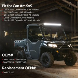 A Arm Bushings Kit for Can Am Defender HD10 HD9 HD8 HD7 HD5 Max 2016-2022