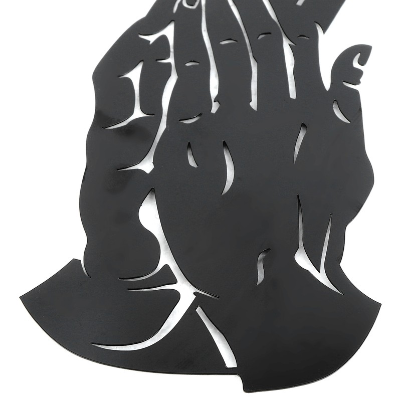 3PCS/Set Peaceful Praying Hands Wall Decor with Religious Cross Garden