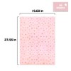 MR FIVE Pink with Gold Star Tissue Paper Bulk,20" x