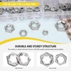 Mardatt 105Pcs M6 M8 M10 M12 M14 Push On Lock