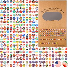291 Banderas Chinchetas para Mapa Chinchetas de Banderas de Mundo Tachuelas de Bandera Nacional Pines de Dibujo Creativos para Mapa de Viajes de Mundo, Tablón de Anuncios