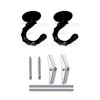 bnafes 2Sets Metal Ceiling Hooks, Heavy Duty Swag Ceiling Hooks