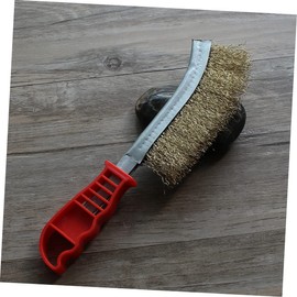 2 Pcs BBQ Wire Brush Grill Cleaning Brush Stainless Steel BBQ Brush Grill Cleaner Barbecue Cleaning Brush Clean Grill Brush Camping BBQ Brush Steel Wire Brush Brush Outdoor