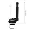 R&T 3-Inch Toilet Flapper Valve Adjustable Flush Volume Toilet Repair