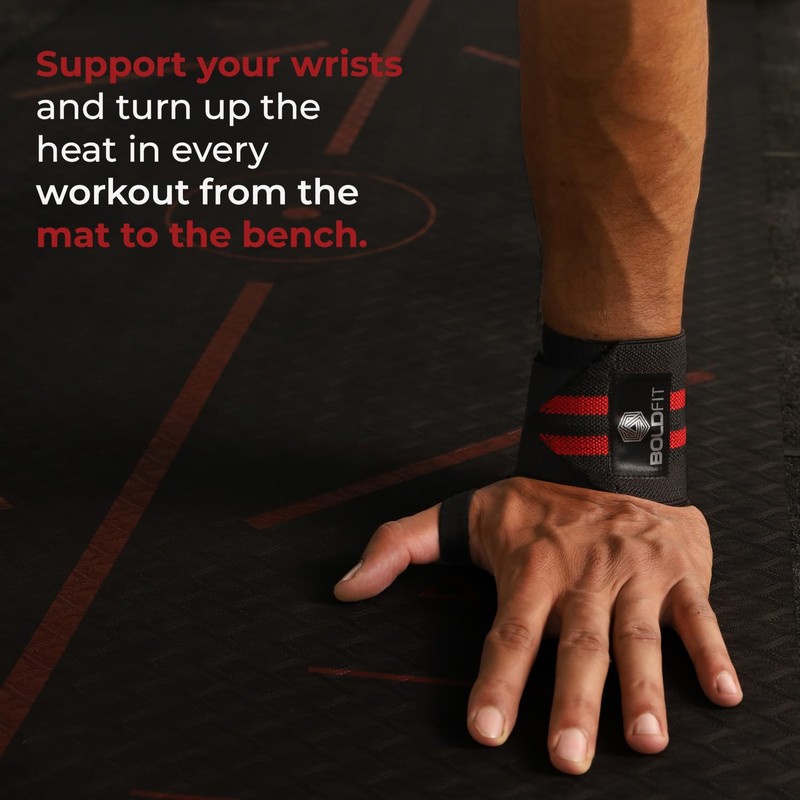 Boldfit Cotton Wrist Band for Men & Women, Wrist Supporter