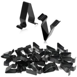 50 Stück Innenverkleidung Befestigungs Metall Clip Compatible mit Vw Caddy Clip Auto Klipse Klammern Verkleidung Halteklammer Befestigungsclips(Schwarz)