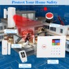 Security Alarm System Kit Auto Dial GSM+WiFi Home Security Wireless