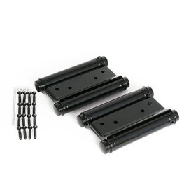 High Logic PEN Black Painted Free Hinges (Double Opening), 4.0 inches (102 mm), Set of 1