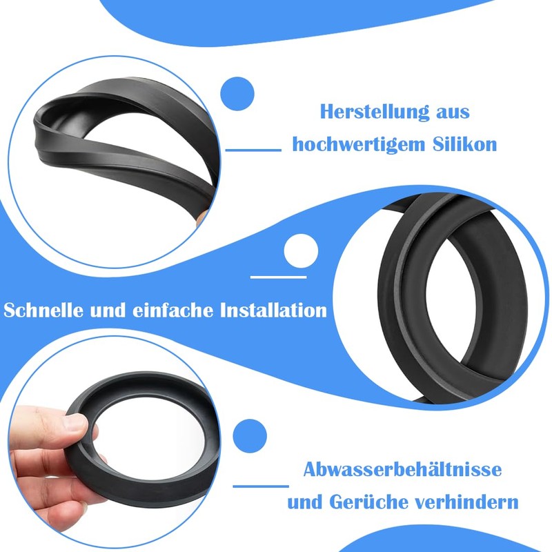 2pcs Toilet Seal for Thetford C2 C200 C250 C260 C400