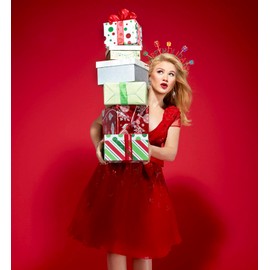 Christmas Headbands Xmas Rhinestone HAPPY HOLIDAYS Hairbands Crystal Happy Holidays Letter Crown Hair Hoop for Women