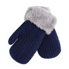 Baby Toddler Warm Knitted Gloves Fleece Lined Thick Thermal Full