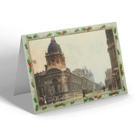 CHRISTMAS CARD - Vintage London - Smithfield Market (b)