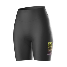 LAMEDA Bike Shorts Women Padded Cycling Shorts High Waisted with Padding Breathable Bicycle Shorts for Biking Road Black