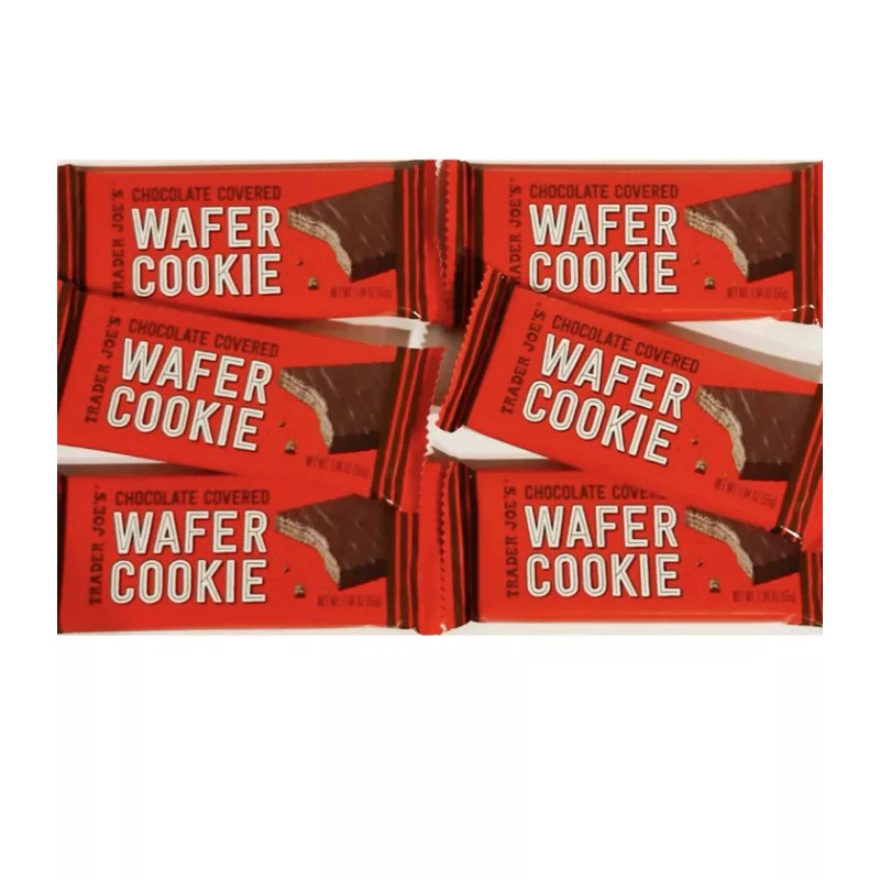 Trader Joe's 6 Packs Trader Joe's Chocolate Covered Wafer Cookie