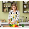 BGBDEIA Honey Bees Apron Adjustable Neck Bib Apron for Men