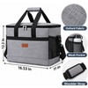 35L Insulated Cooler Bag for Food and Drinks – Collapsible