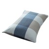 Pillowcase 75x50cm (70x50cm also available) Solid Plaid Pillow Case 8