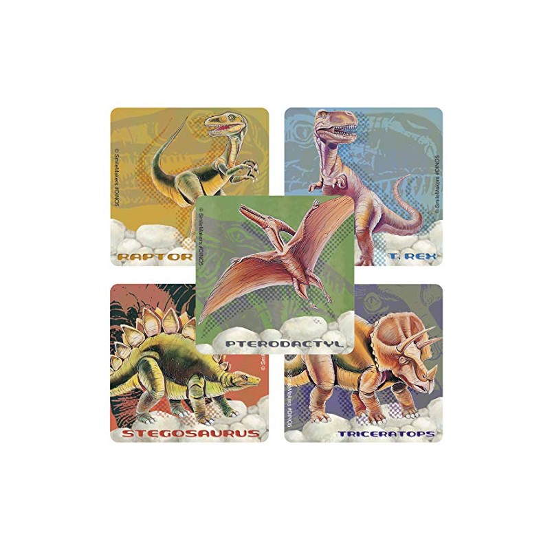 Dino Stickers - 100 per Pack