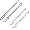 MINBOOT String Loop, Elastic Loop, Parka, Set of 4, Stainless