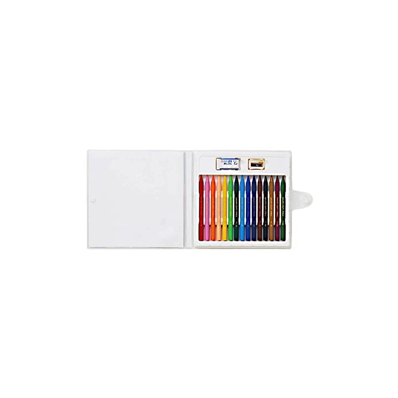 Sakura Creepas Elementary School Coupe Pencil, Set of 15 Colors