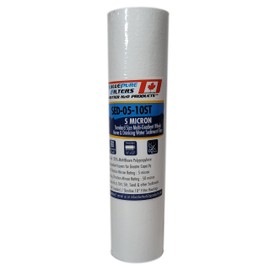 4-Pack of 5 Micron 10" Sediment Water Filter Replacement Cartridge | Whole House Sediment Filtration | Fits All Standard RO Units | What You Need Without The high Cost! | Pack of 4 Filters