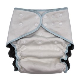 Special Needs Big Kids' Absorbent Briefs: Fitted Cloth Diaper for Incontinence and Bedwetting, Age 6-16 Years (Junior 2)