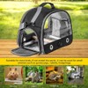LMSNE Bird Carrier Backpack with Perch, Pet Travel Bag, Lightweight