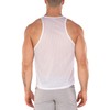 Gary Majdell Sport Men's Breathable Athletic See-Through Smooth Mesh Tank