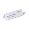 Durable BADGEMAKER Table Place Name Holder Inserts 61 /122 x