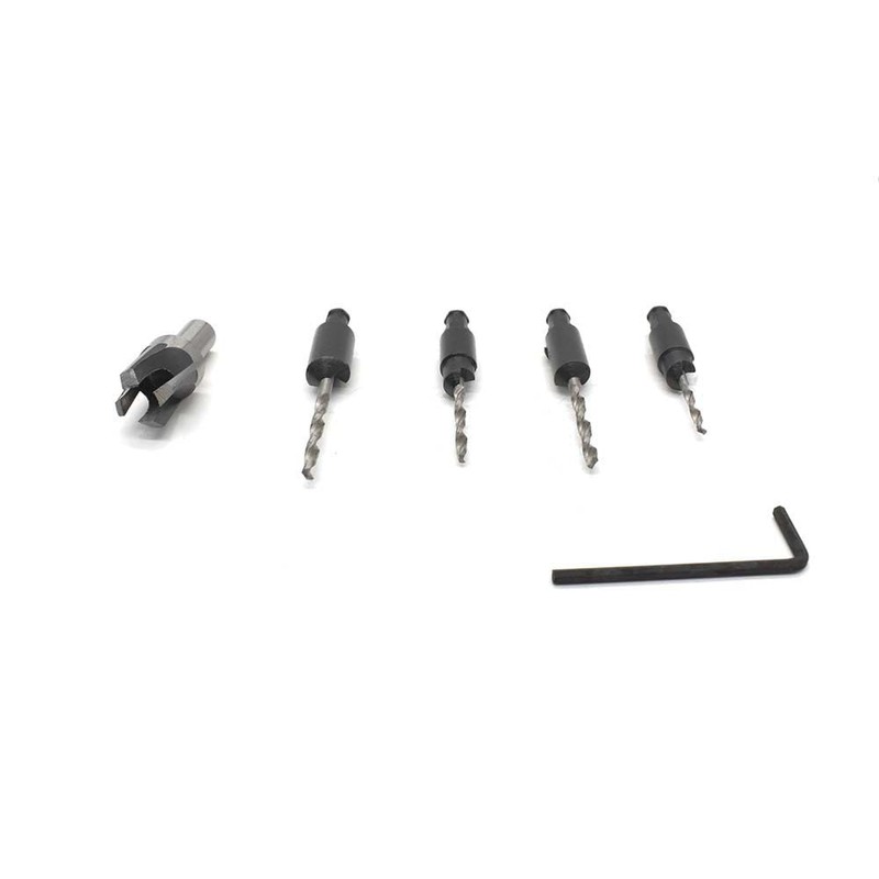 Kaufhof QS-Q-E Counter Sink Set with 3/8 Plug Cutter