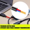 2pcs Battery Charger for Bubble Machine Gun, 3.7V SM-2P USB