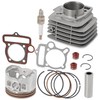 YX140 56mm Cylinder Kit with Piston Ring Gasket Spark Plug,Top