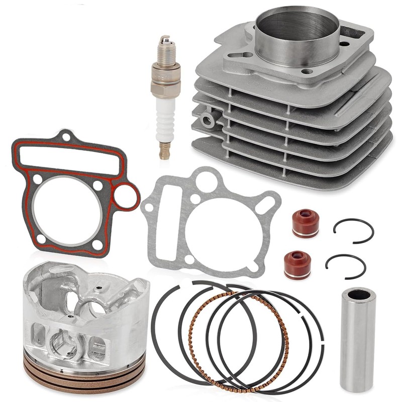 YX140 56mm Cylinder Kit with Piston Ring Gasket Spark Plug,Top