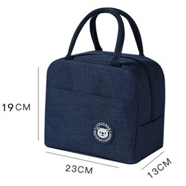 Lunch Bag, Cold Insulated, Insulated Lunch Bag, Stylish, Large Capacity, Lunch Bag, Waterproof Lunch Tote, Handbag, Plain, Bento Bag, Kids, Unisex, Multi-functional, Work or School, Excursion,