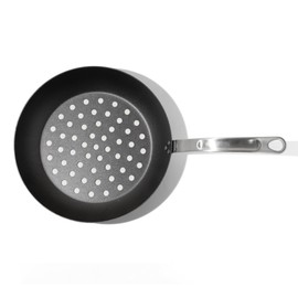 Made In Cookware - 12" Seasoned Carbon Steel Grill Frying Pan - (Like Cast Iron, but Better) - Professional Cookware - Crafted in Sweden