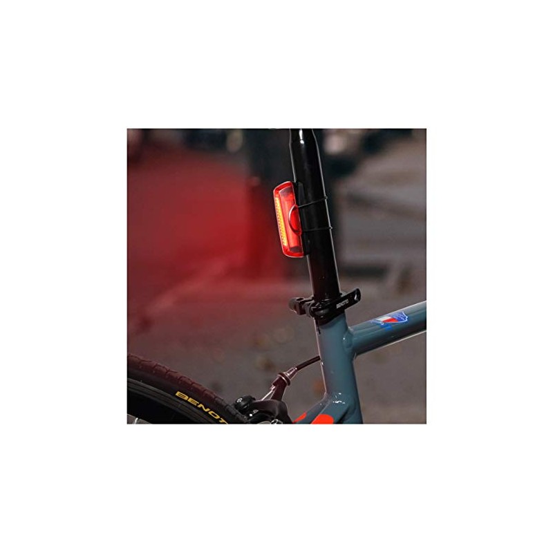 BENOTTO Luz Urbano Delantera+Trasera USB 100/50Lumens 8xFunciones JY-6102