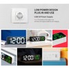 Digital Clock, Clock for Bedroom, Clocks for Living Room Decor,