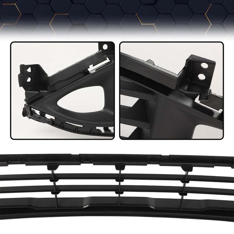 PIT66 Front Lower Bumper Grill Grille Compatible with 2021 2022