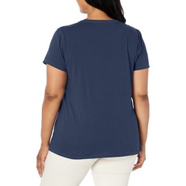 Life is Good Women's Vintage Crusher Graphic T-Shirt Jackie and Rocket Gardening, Darkest Blue, XX-Large