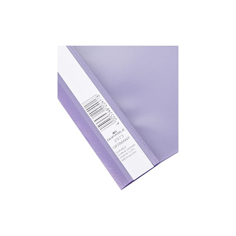 Durable 252312 Preview Folder Polypropylene for Standard A4 Purple Pack