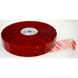 STA NEW BIG Roll Tamper Evident SECURITY CLOSURE Carton Sealing Tape 2" x 1000 yards