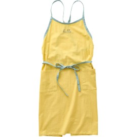 REP Lettered Apron, Yellow, Size: Approx. 33.5 x 33.5 inches (85 x 85 cm)