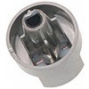 SPARES2GO Control Knob Switch & Shaft for Stoves 61EDO 61EHDO