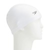 Speedo SE12070 Swim Cap, Tricot Cap, Unisex, White, Free