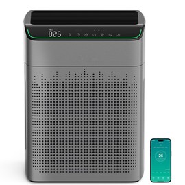 MERONTE Air Purifiers for Smoke Large Room, Cover Up to 1690 Sq Ft,Black