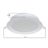 Feit Electric LEDR6XT/RGBW/CA/AG 6" 65 Watt Equivalent WiFi Color Changing,