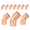 10 Pack Niikappu 3/4" C x 3/4" C Copper Elbow