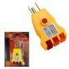 ELECTRICAL RECEPTACLE TESTER AC OUTLET PLUG 3 PRONG GND