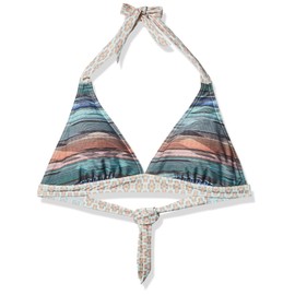 prAna - Parte Superior para Mujer estándar Lahari Halter, Granito Bonita, Grande